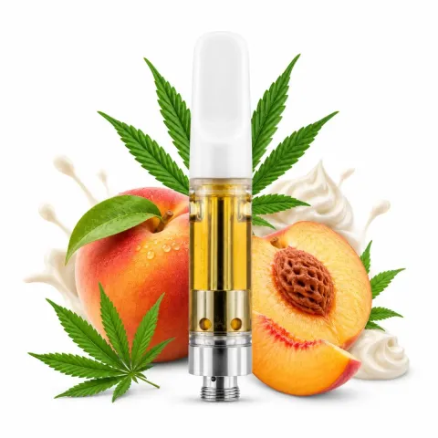 THCX Vape-Kartusche Peach & Cream
