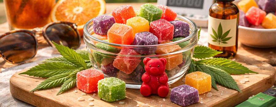 THC-Gummibärchen: Wirkungseintritt, Dauer und Risiken